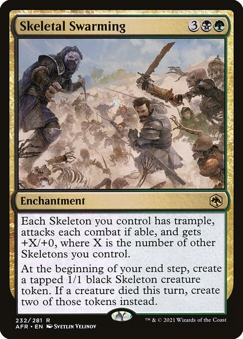 MTG Commander Deck EDH Deck Myrkul, Lord of Bones 100 Magic Cards Custom Deck Enchantments Abzan