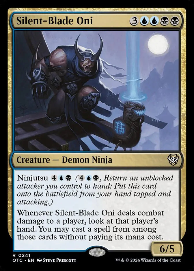 MTG Commander Deck EDH Deck Yuriko, the Tiger's Shadow 100 Magic Cards Custom Deck Ninjas Ninjutsu Dimir MTG Commander Deck EDH Deck Yuriko, the Tiger's Shadow 100 Magic Cards Custom Deck Ninjas Ninjutsu Dimir