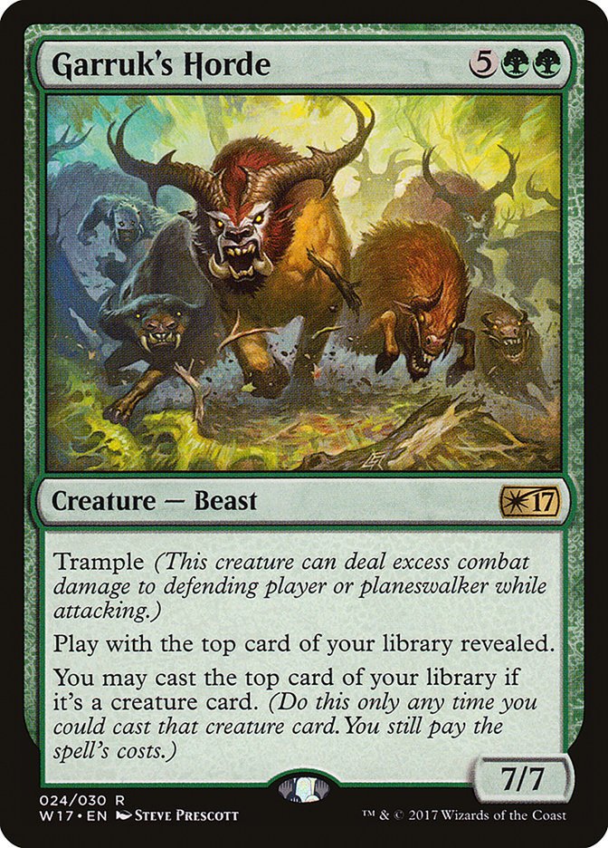 MTG Commander Deck EDH Deck Slinza, the Spiked Stampede 100 Magic