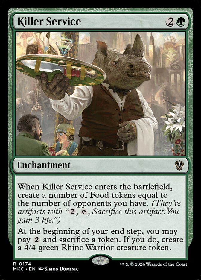 MTG Commander Deck EDH Deck Commander Ygra, Eater of All 100 Magic Cards Custom Deck Bloomburrow Food